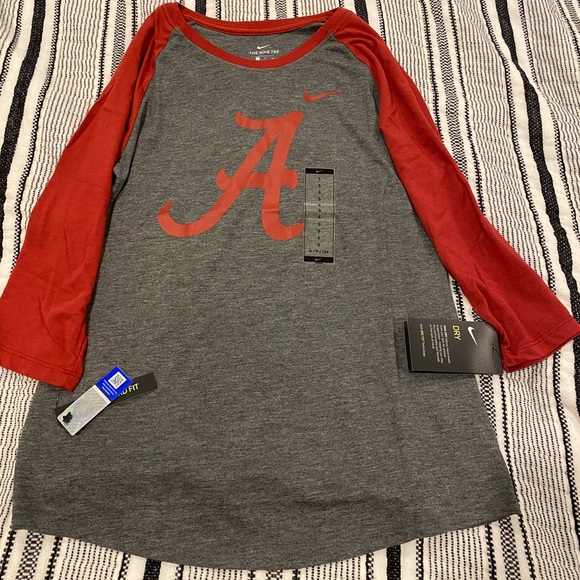 Nike Tops - NWT Womens Nike Alabama Baseball Tee